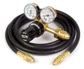 0781-4236 Victor/Weldmark Regulator GF 15-580/10' Inert CGA - 580 with 10FT Hose