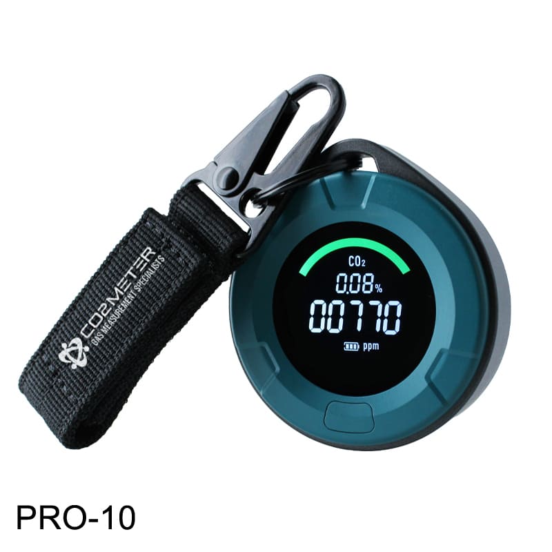 PRO-10: Portable 5% CO2 Safety Detector