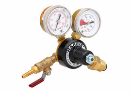 Harris Model 201 Brass N2 Beverage Regulator (201-100P-580i-A-G)