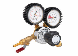 Harris Model 201 Brass N2 Beverage Regulator (201-60-580i-A-G)
