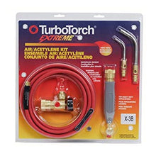 Load image into Gallery viewer, 0386-0335 Victor TurboTorch Extreme X-3B Acetylene Air/Fuel B Torch Kit, CGA-520 (Includes Regulator, Rear Valve Handle, Hose, (2) Tip And Instruction Manual)