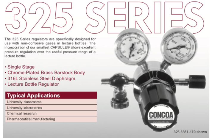 325 Series Concoa Regulator