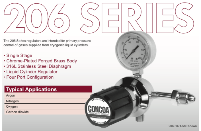 206 Series Concoa Regulator