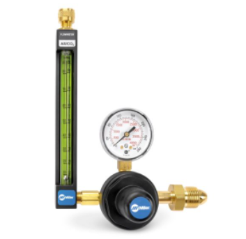 Miller HD Single Stage Argon/CO2 Max 55SCFH Inert Gas Flowmeter/Regulator (22-30-580)