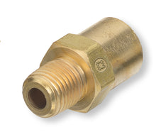 Load image into Gallery viewer, AW-15A Western Fitting Inert Gas RH Female B-Size 1/4&quot; Male NPT Adaptor