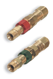 QDB20 Western Fitting Hose-to-Hose Set QDB21– Fuel Gas with Check Valves