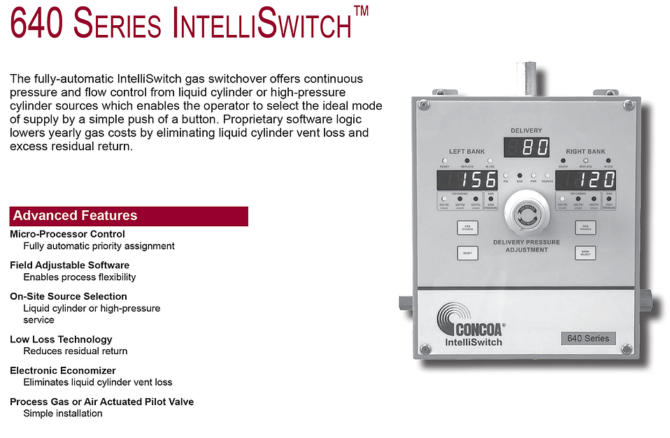 640 Series Concoa Intelliswitch