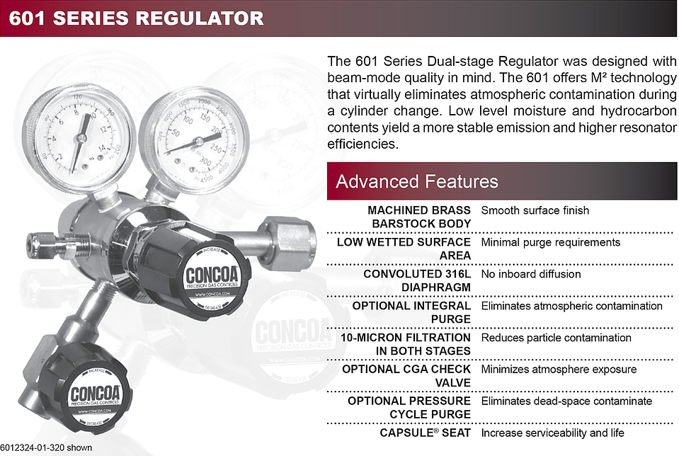 601 Series Concoa Regulator