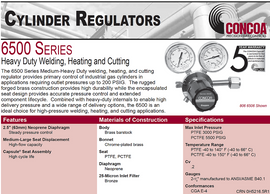 6500 Series Concoa Regulator