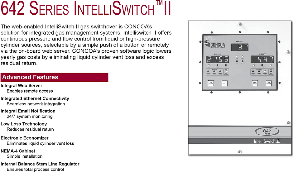 642 Series Concoa Intelliswitch 2