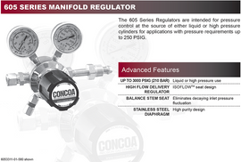 605 Series Concoa Regulator