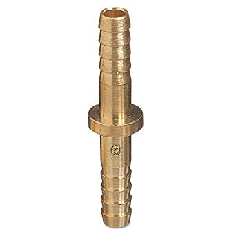 44 Western Fitting 1/4" to 1/4" ID Hose Barb Round Splicer